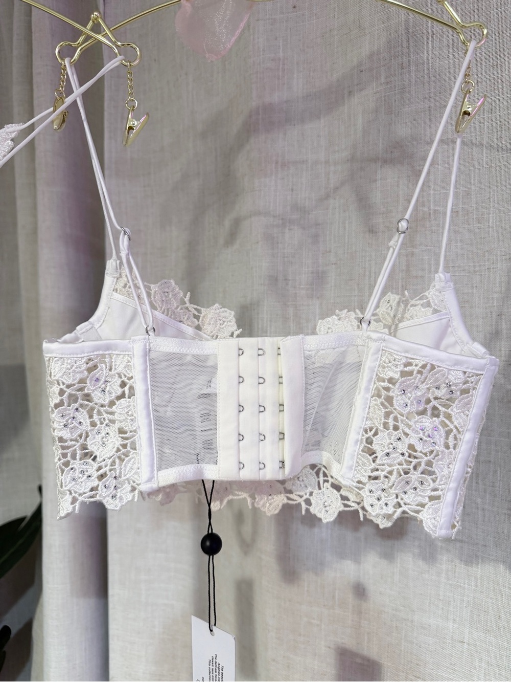 For Love And Lemons Bridal Lingerie Set NWT Size XXS - Picture 9 of 13